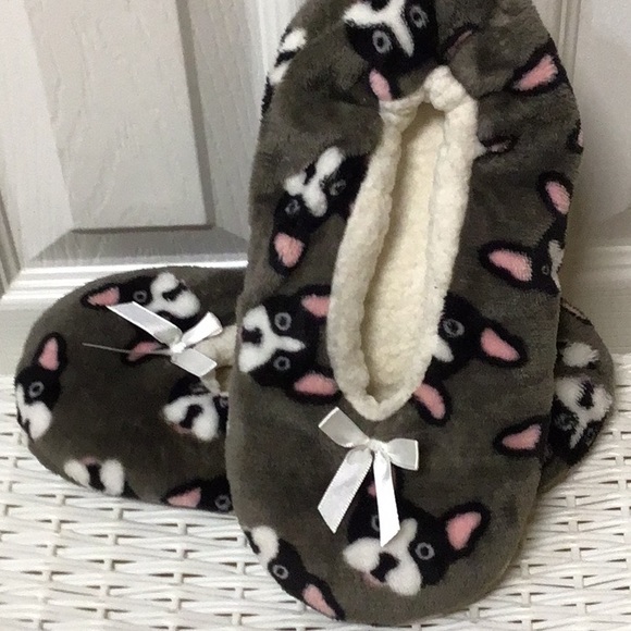 BOSTON PUP SLIPPERS. SZ ML - Picture 6 of 6
